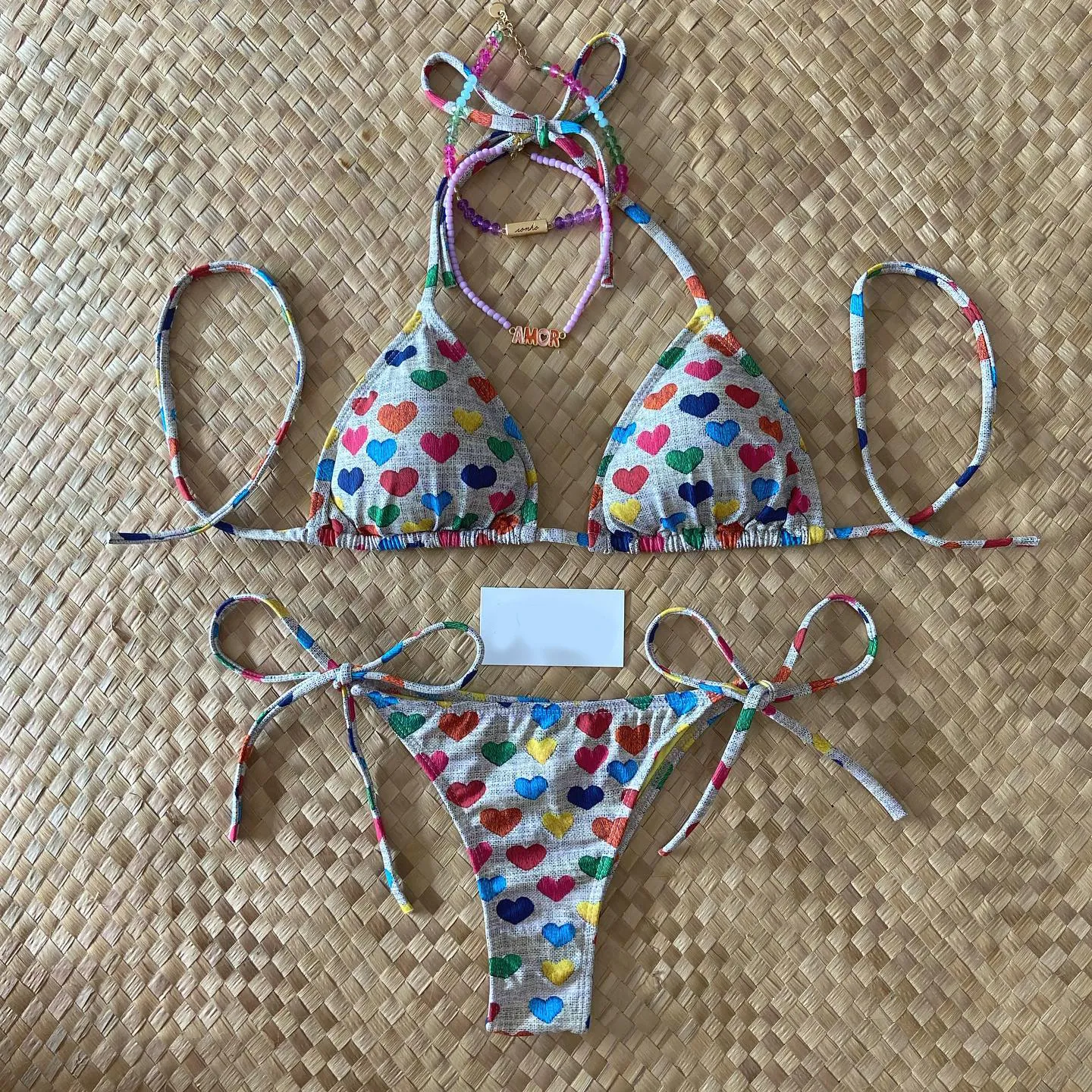 Fashionable Love Resort Style Bikini