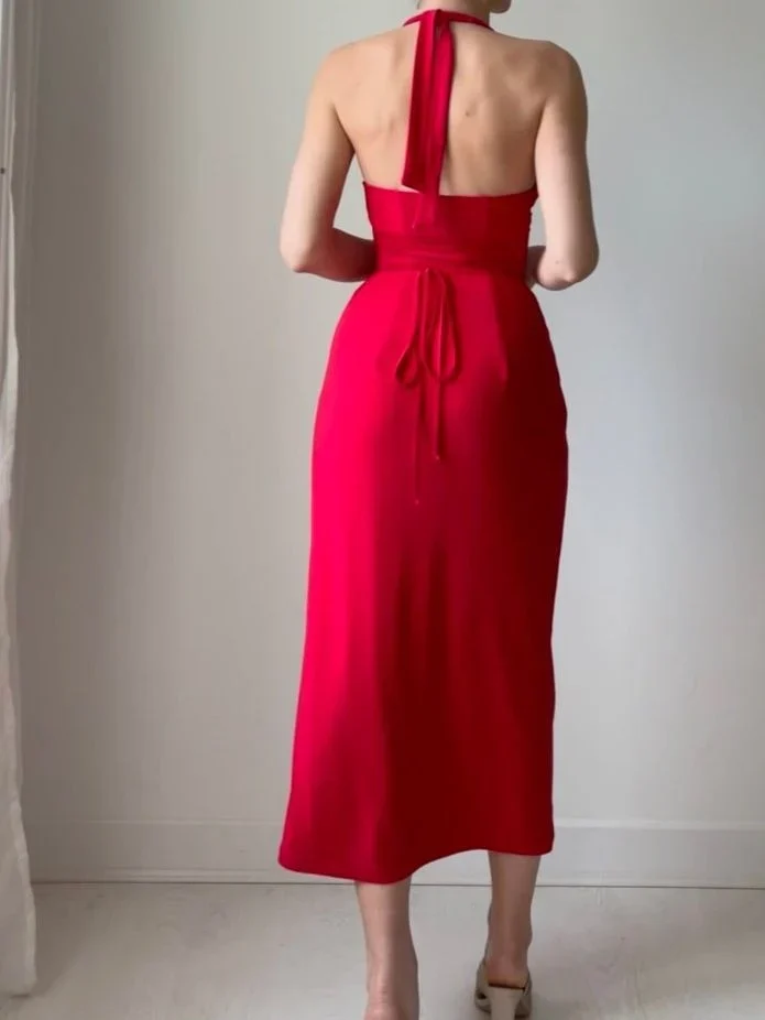 Harper Halter Dress