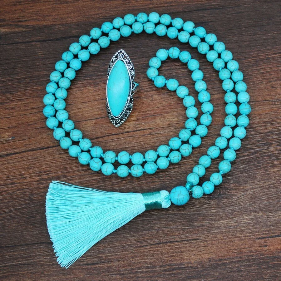 Ethnochic Necklace Earring Set